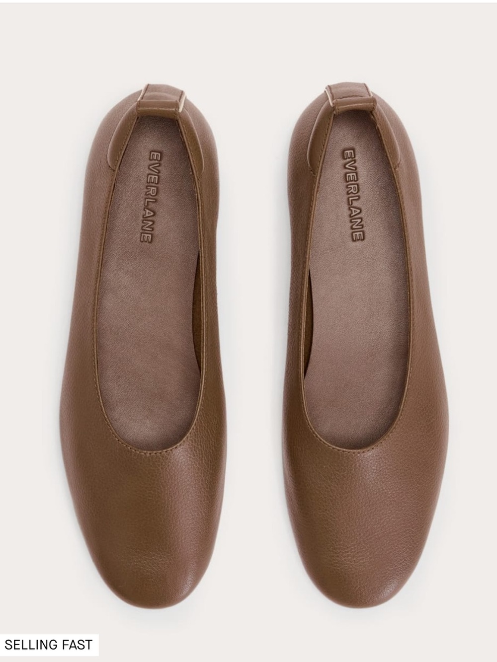 Everlane Brown Leather Ballet Flats - Picture 4 of 10